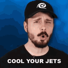 cool your jets ace trainer liam calm down relax yourself settle down