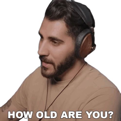 How Old Are You Rudy Ayoub Sticker - How Old Are You Rudy Ayoub What Is Your Age Stickers