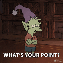 What'S Your Point Elfo GIF - What'S Your Point Elfo Nat Faxon GIFs