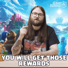 You Will Get Those Rewards Drew GIF - You Will Get Those Rewards Drew Clash Royale GIFs