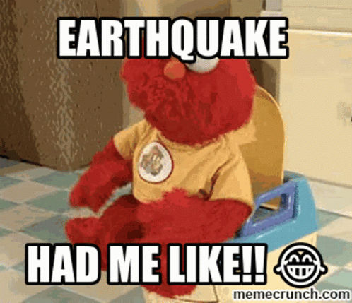 funny earthquake cartoon