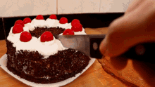 Black Forest Cake Cake GIF - Black Forest Cake Cake Dessert GIFs