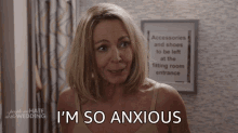 Im So Anxious Donna GIF - Im So Anxious Donna Allison Janney GIFs