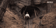 Walking In The Tunnel Dark GIF - Walking In The Tunnel Dark Tunnel GIFs