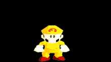 Yellow Mario Dancing GIF - Yellow Mario Dancing Spinning GIFs