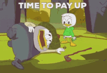 Ducktales Ducktales2017 GIF - Ducktales Ducktales2017 Time To Pay Up GIFs