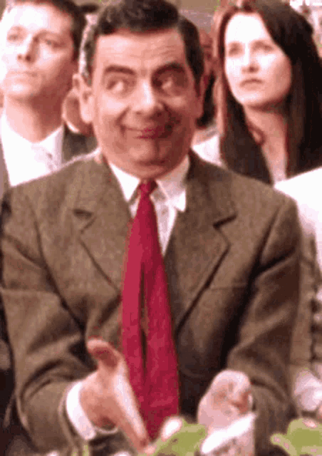 Grimace Mr Bean GIF - Grimace Mr Bean Funny Face - Discover & Share GIFs