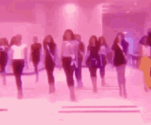 strutting women fashion lady gaga pink filter
