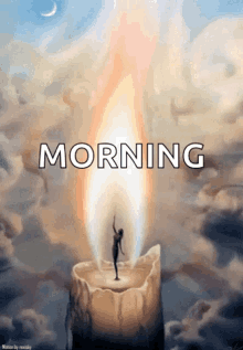 Good Morning Greeting GIF - Good Morning Greeting Flame GIFs