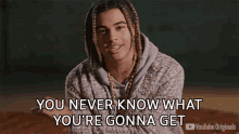 You Never Know What Youre Gonna Get 24kgoldn GIF - You Never Know What Youre Gonna Get 24kgoldn Released GIFs