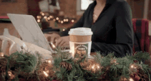 the christmas edition busy coffee holidays black woman