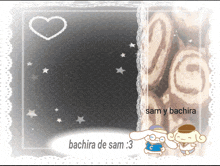 a picture of cinnamoroll and pompompurin with the words bachira de sam 3 on the bottom