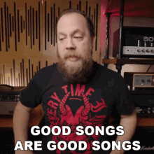 Good Songs Are Good Songs Ryan Fluff Bruce GIF - Good Songs Are Good Songs Ryan Fluff Bruce Riffs Beards And Gear GIFs