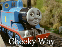 Cheeky Thomas Thomas Tank Engine GIF - Cheeky Thomas Thomas Tank Engine Thomas Cheeky Way GIFs