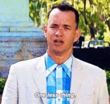 Forrest Gump GIF - Forrest Gump One Less Thing GIFs