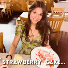 Strawberry Cake GIF
