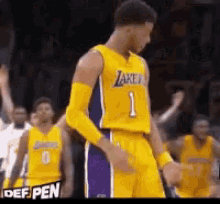 Lakers Russell GIF - Lakers Russell Basketball GIFs