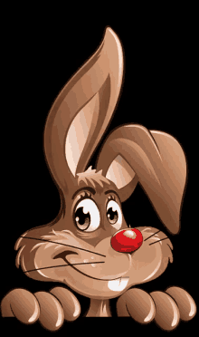 bunny wink happy easter day