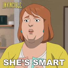 She'S Smart Betsy Wilkins GIF - She'S Smart Betsy Wilkins Invincible Atom Eve GIFs