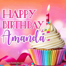 Happy Birthday To You Happy Birthday Amanda GIF - Happy Birthday To You Happy Birthday Amanda Amanda GIFs