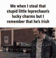 Lucky Charmsa Car Bomb Irish GIF - Lucky Charmsa Car Bomb Irish Fake Explosion GIFs