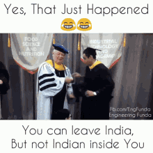 indian student blessing you can leave india but not indian inside you indian student graduation blessing graduation