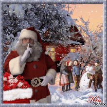 Hush Santa GIF - Hush Santa Claus GIFs