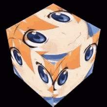 Higurashi Rena Fast Cube Xd Lol GIF - Higurashi Rena Fast Cube Xd Lol GIFs
