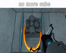 Portal Cube GIF