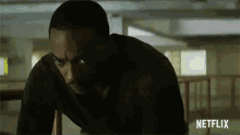 looking straight captain leo anthony mackie outside the wire serious