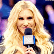 charlotte flair tongue out wwe smack down live wrestling