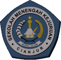 the logo for sekolah menegah kejuruan cianjur