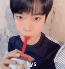 Doyoung Drinking Doyoung Nct Drink GIF - Doyoung Drinking Doyoung Nct Drink Doyoung Kys Meme GIFs