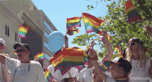 Gay Pride Parade GIF - Rainbow Flag Pride Lgbt GIFs