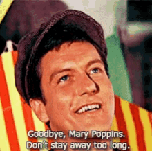 Mary Poppins Goodbye GIF - Mary Poppins Goodbye Dont Stay Too Long GIFs