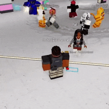 a group of roblox characters are playing a game and one of them is named orderly corporal
