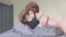 Splatoon Hop On Splatoon GIF - Splatoon Hop On Splatoon Anime GIFs