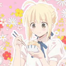 Anime Todays Menu For Emiya Family GIF - Anime Todays Menu For Emiya Family Eating GIFs
