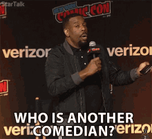 Who Is Another Comedian Comedian GIF - Who Is Another Comedian Comedian Chuck Nice GIFs