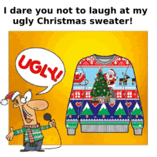 Ugly Sweaters Animated Animated Ugly Sweater Memes GIF - Ugly Sweaters Animated Animated Ugly Sweater Memes GIFs