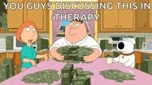 Arguing About Money Family Guy GIF - Arguing About Money Family Guy Married Life GIFs