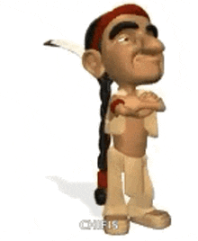 Red Indian Native American GIF
