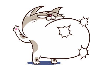 Ami Fat Cat Ami Cat Sticker - Ami Fat Cat Ami Cat Fgcat Stickers