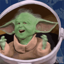 Laughing Baby Yoda GIF - Laughing Baby Yoda Saturday Night Live GIFs