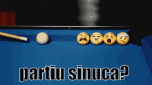 Sinuca / Jogar Sinuca / Mesa De Sinuca  / Emoji GIF - Emoji Pool Table Emojis GIFs