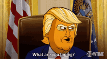 Hiding What Are You Hiding GIF - Hiding What Are You Hiding Donald Trump GIFs
