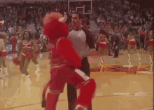 Let Him Dance. GIF - Chicago Bulls Referee Mascot GIFs