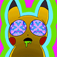 When Life Gives You Cookies Pikachu GIF - When Life Gives You Cookies Pikachu Trippy GIFs