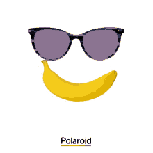 banana polaroid
