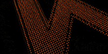 a computer generated image of a butterfly 's wings on a black background